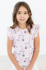 Mila & Rose ® Tee Time S/S Ruffle Tee - 