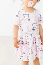 Mila & Rose ® Tee Time S/S Twirl Bodysuit - 