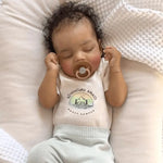 Finn + Emma Graphic Bodysuit For Babies Buttery Soft Organic Cotton With Easy Snap Fasteners And Non Toxic Dyes Finn + Emma 