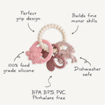 Mushie Teething Ring - 