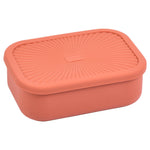 Three Little Tots Terracotta Silicone Bento Box - 