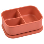 Three Little Tots Terracotta Silicone Bento Box - 