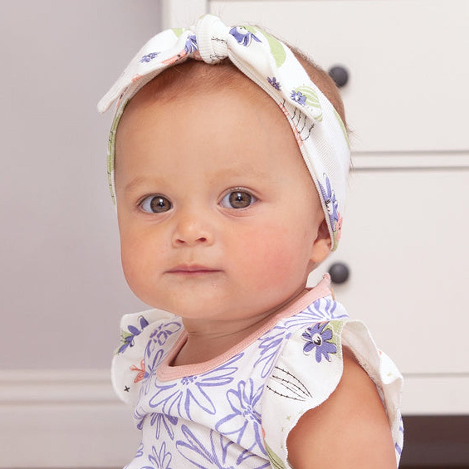 Cactus Garden Baby Headband by Tesa Babe at Everetts Place