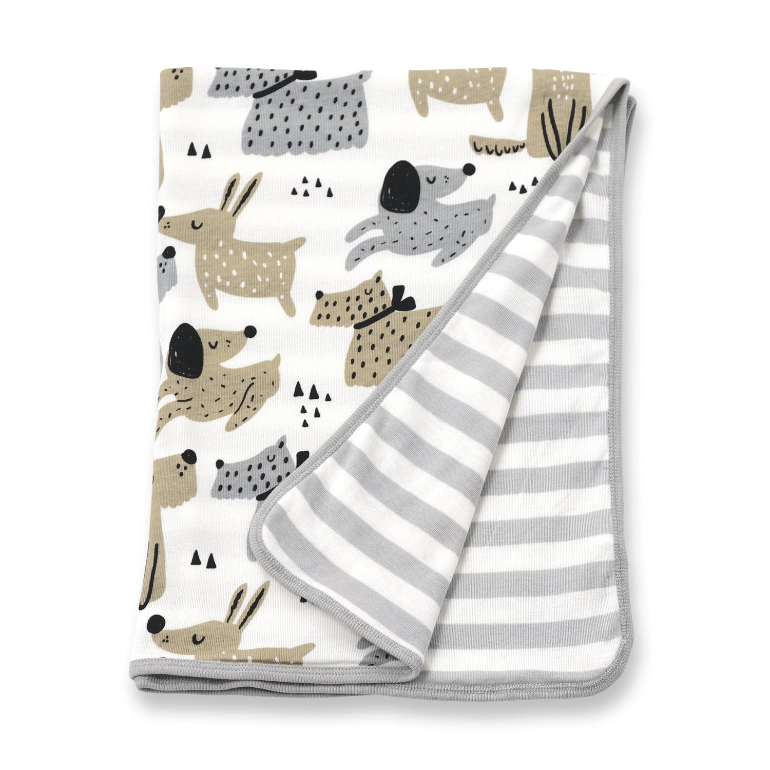 Baby Boy's Puppy Dogs Cotton Blanket by Tesa Babe at Everetts Place