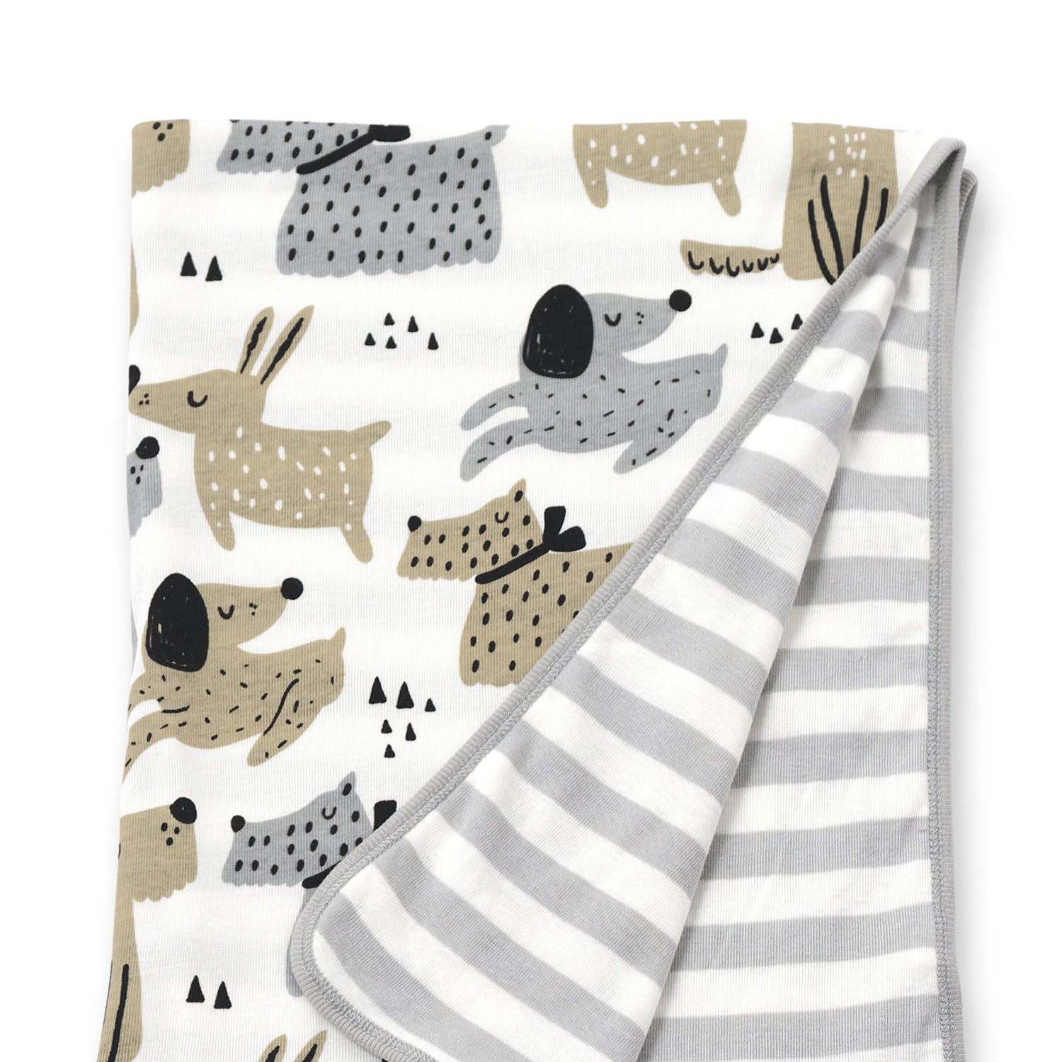 Baby Boy's Puppy Dogs Cotton Blanket by Tesa Babe at Everetts Place