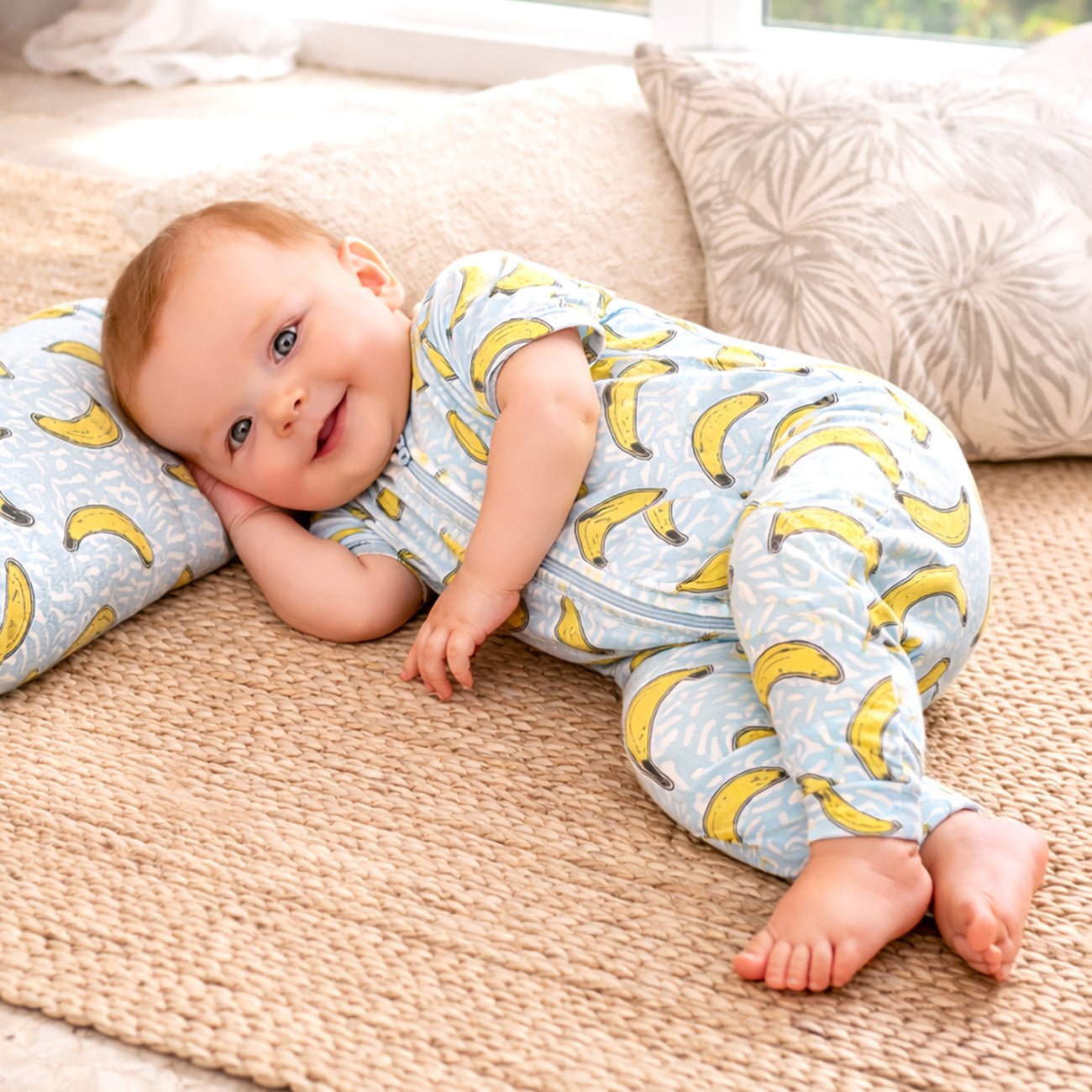 Tesa Babe Tesa Babe Baby Zipper Romper Buttery Soft Bamboo Spandex for BabiesEveretts Place