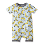 Tesa Babe Tesa Babe Bamboo Shorty Romper With Banana Print For Baby BoysEveretts Place
