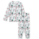 Christmas Snowmen Kids Bamboo Pajama Set by Tesa Babe