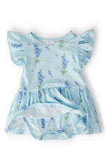 Mila & Rose ® Texas Bluebonnets S/S Flutter Twirl Bodysuit - 