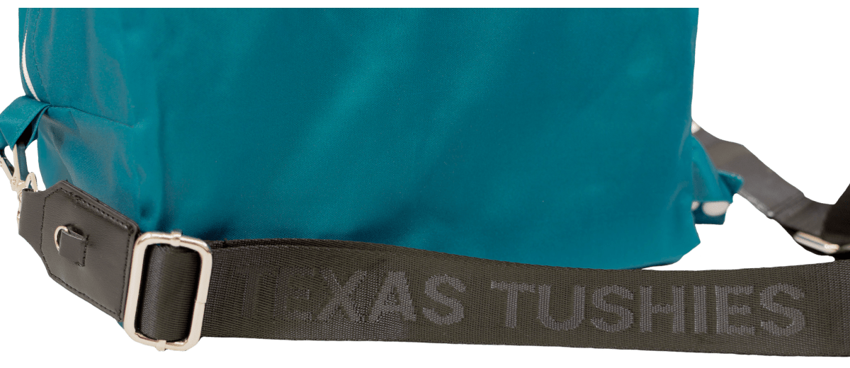 Texas Tushies Adjustable Black Bag Strap with Heavy Duty Material for Stylish Use - Everetts Place