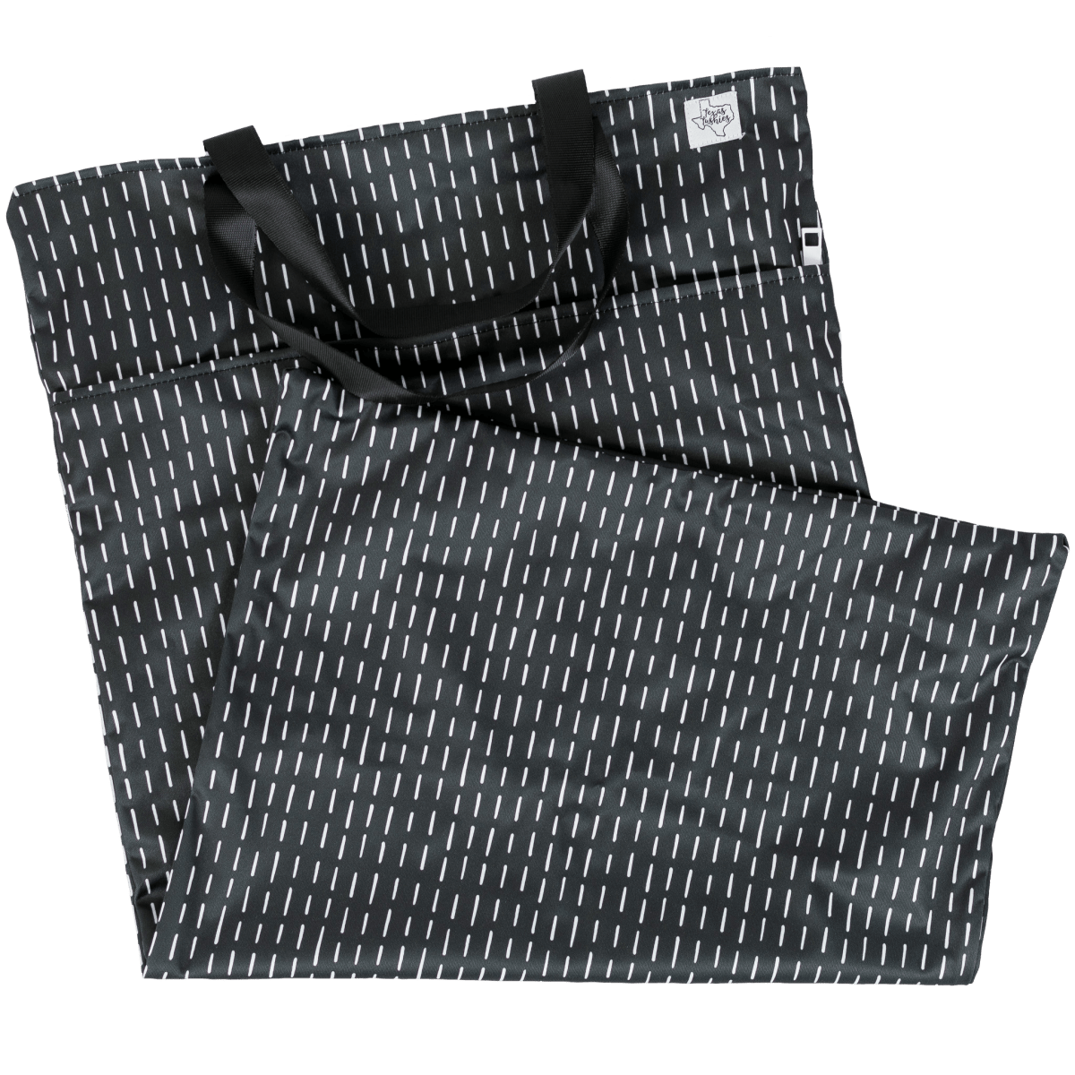 Texas Tushies Texas Tushies Large Hanging Wet Bags with Dual Pockets for Cloth Diapers - 