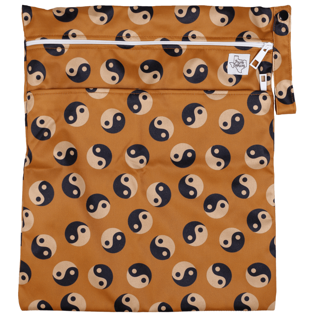 Texas Tushies Texas Tushies Wet Dry Bag with Two Compartments for Cloth Diapering - 