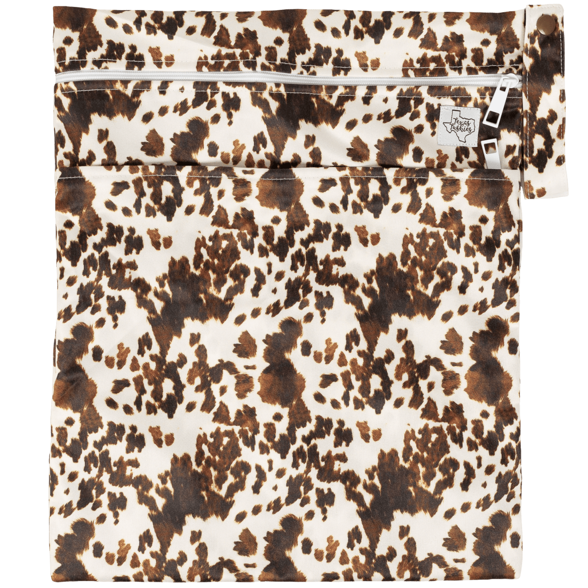 Texas Tushies Texas Tushies Wet Dry Bag with Two Compartments for Cloth Diapering - 