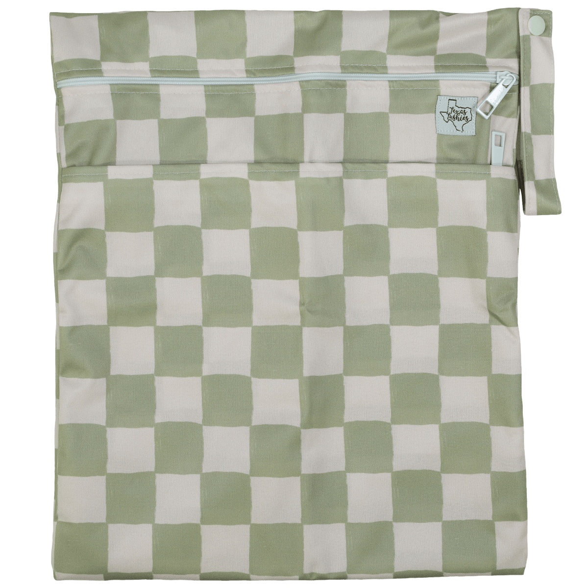 Texas Tushies Texas Tushies Wet Dry Bag with Two Compartments for Cloth Diapering - 