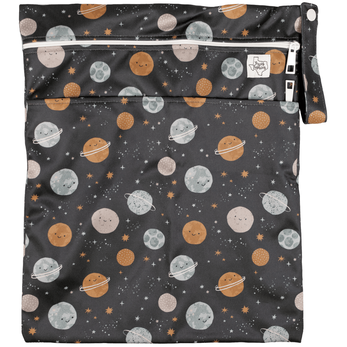 Texas Tushies Wet Dry Bag with Two Compartments for Cloth Diapering - Everetts Place