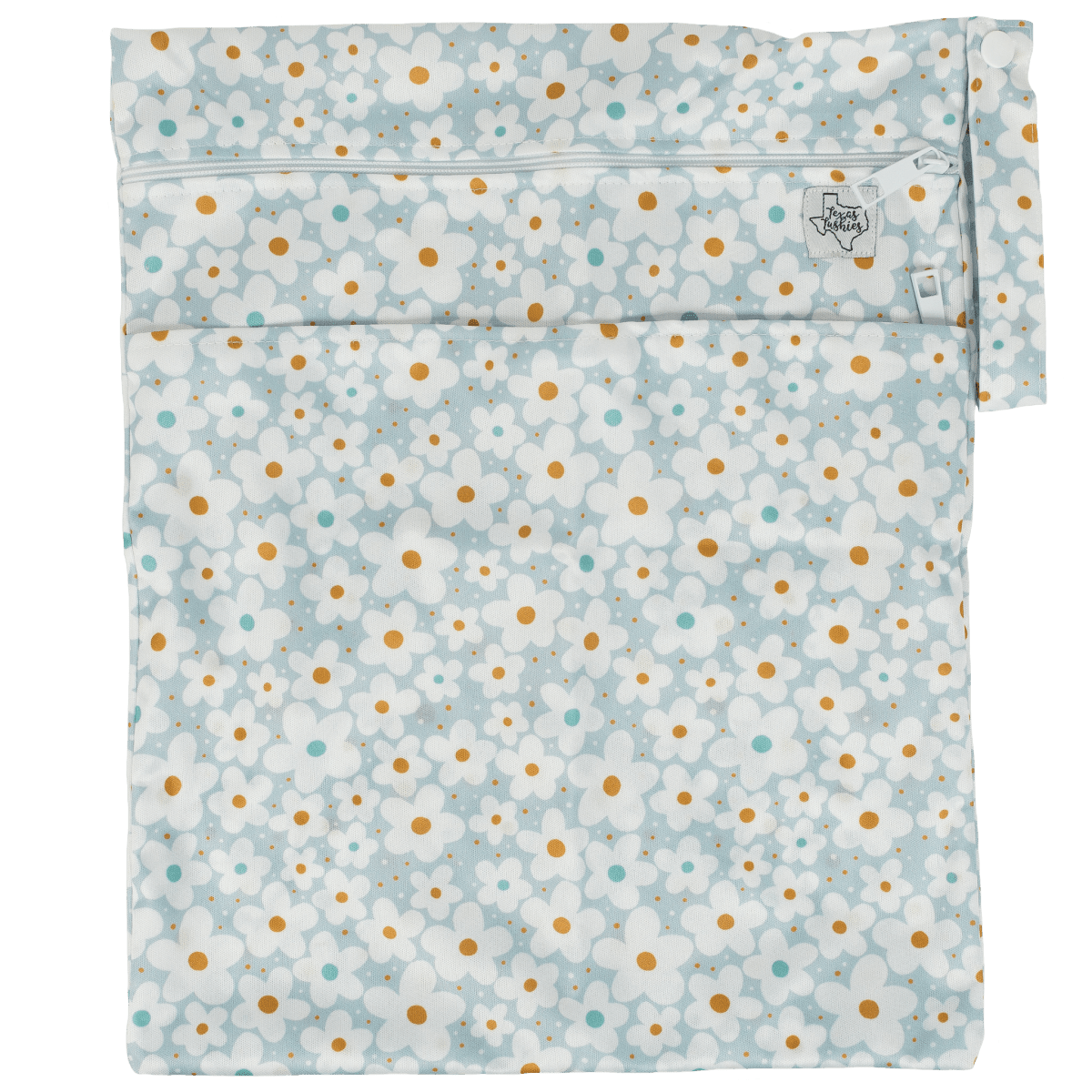 Texas Tushies Texas Tushies Wet Dry Bag with Two Compartments for Cloth Diapering - 