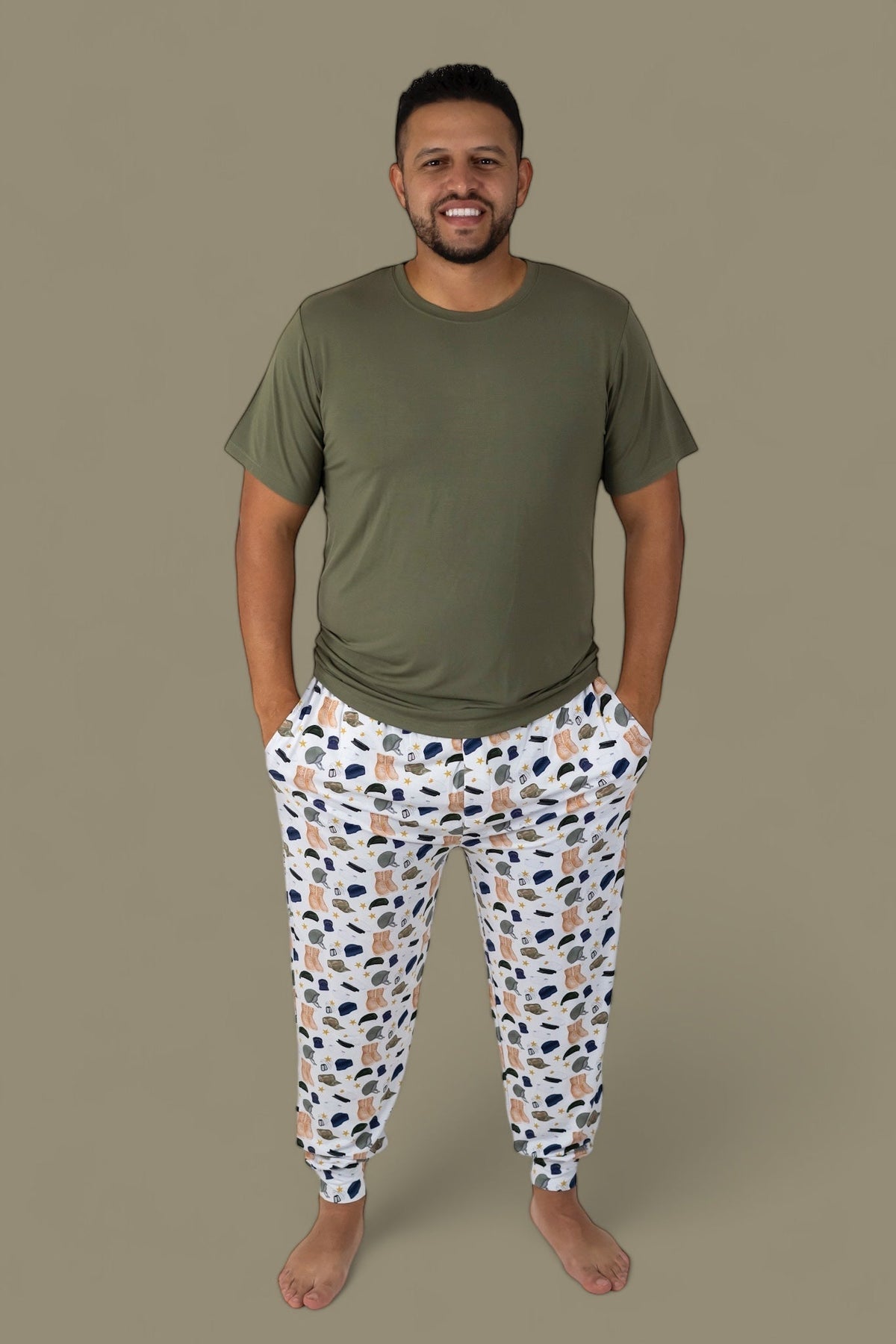 DREAM BIG LITTLE CO THANK YOU FOR YOUR SERVICE SHORT SLEEVE MEN'S DREAM JOGGER SETEveretts Place