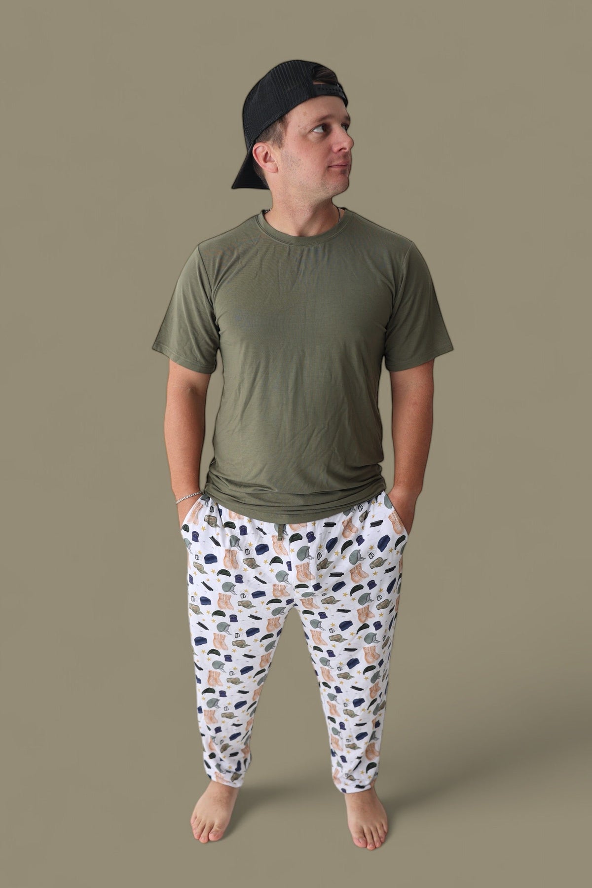 DREAM BIG LITTLE CO THANK YOU FOR YOUR SERVICE SHORT SLEEVE MEN'S DREAM JOGGER SETEveretts Place