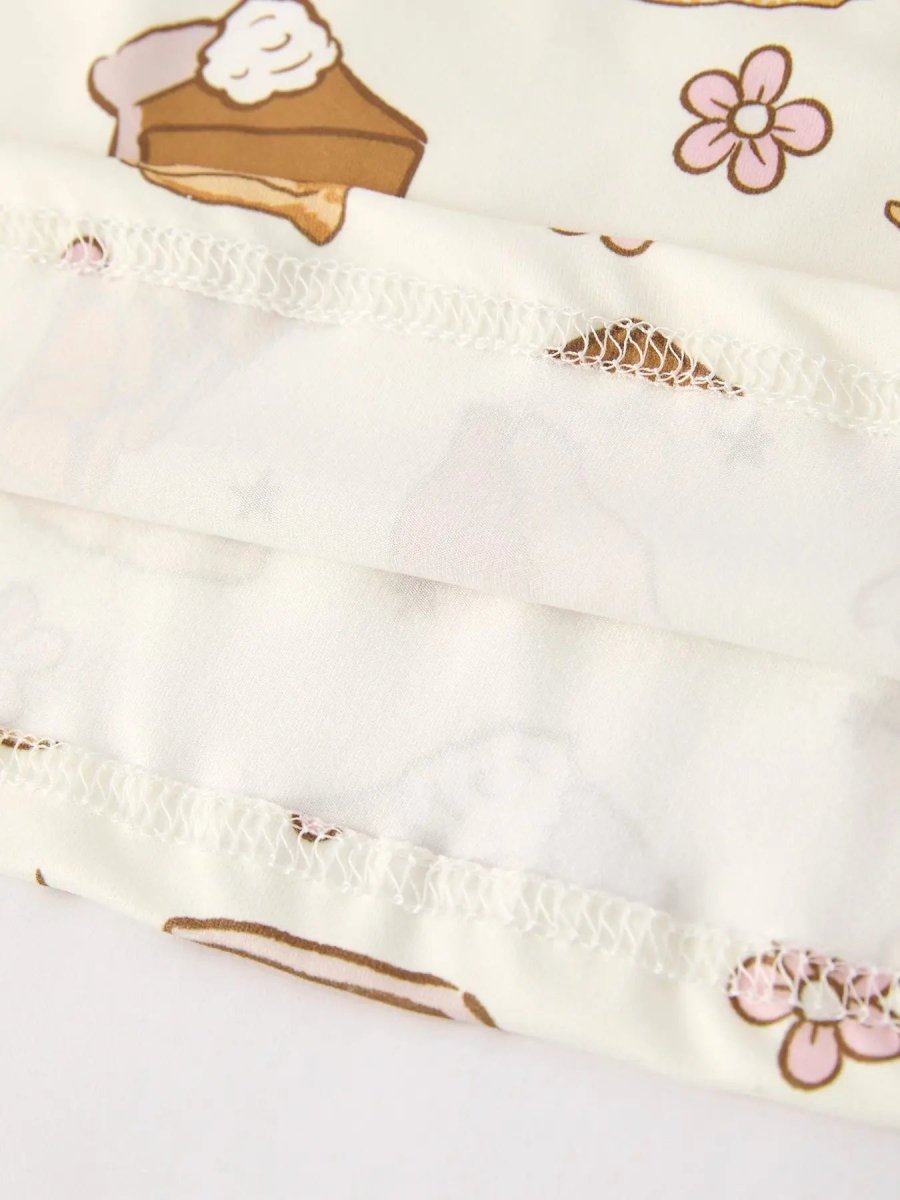 Rylee Faith Designs Thanksgiving Day Cute Baking Design Girls Dress - Everetts Place Boutique - 