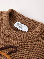 Rylee Faith Designs Thanksgiving Halloween Pumpkin Floral Girls Pullover Sweater - Everetts Place Boutique - 