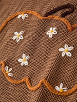 Rylee Faith Designs Thanksgiving Halloween Pumpkin Floral Girls Pullover Sweater - Everetts Place Boutique - 