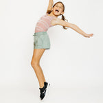 Little Love Bug Co. The Alex organic baby moccasins, soft sole, tan.