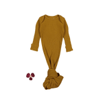 The Baby Gown - Cider - Sleeve, Yellow, Textile, Orange, One-piece garment | Everetts Place