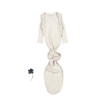 The Baby Gown - Cream - Sleeve, White, Textile, One-piece garment, Dress | Everetts Place