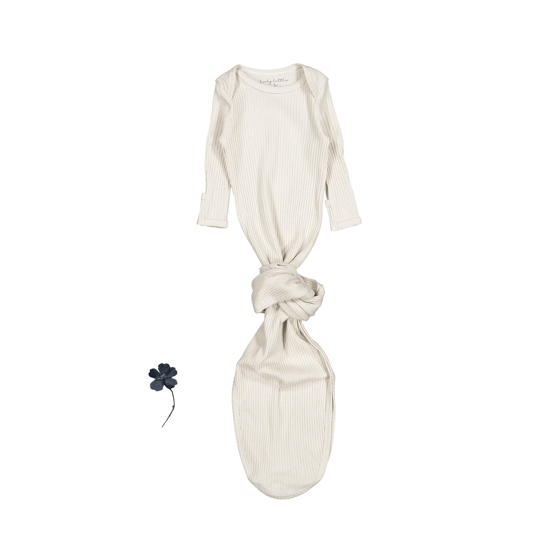 The Baby Gown - Cream - Sleeve, White, Textile, One-piece garment, Dress | Everetts Place
