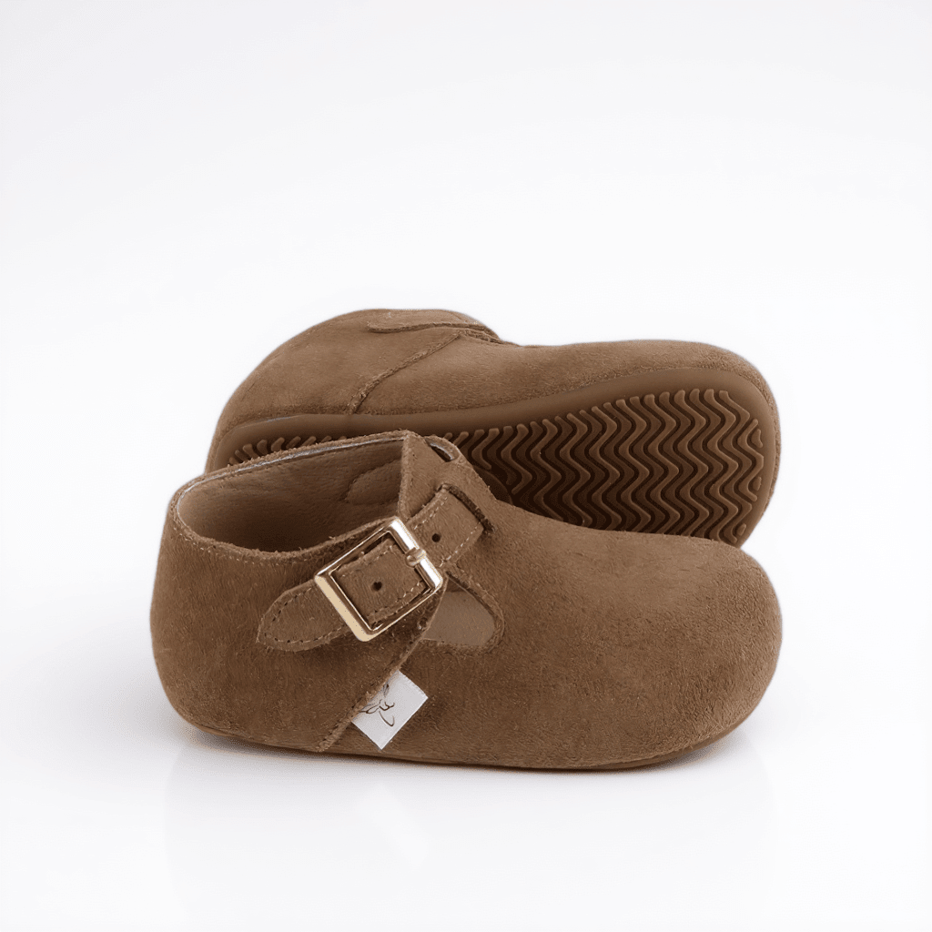 Leather or Suede Slip On Shoe, Sizes 2-13 by Little Love Bug Co.