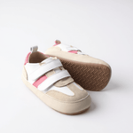 Little Love Bug Co. Blake organic leather baby moccasins in tan.