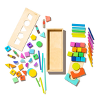 Lovevery Heirloom Quality Wooden Building Block Set for Skill Development in Kids - Toys & Games > Toys > Building Toys > Wooden Blocks Playthings
