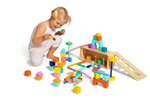 Lovevery Heirloom Quality Wooden Building Block Set for Skill Development in Kids - Toys & Games > Toys > Building Toys > Wooden Blocks Playthings