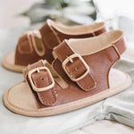 Little Love Bug Co. The Charley organic sage green baby shoes