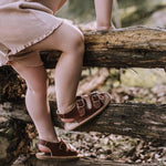 Little Love Bug Co. The Charley organic baby soft sole shoes.