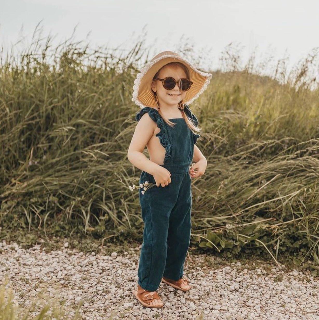 Little Love Bug Co. The Charley tan soft sole baby shoes