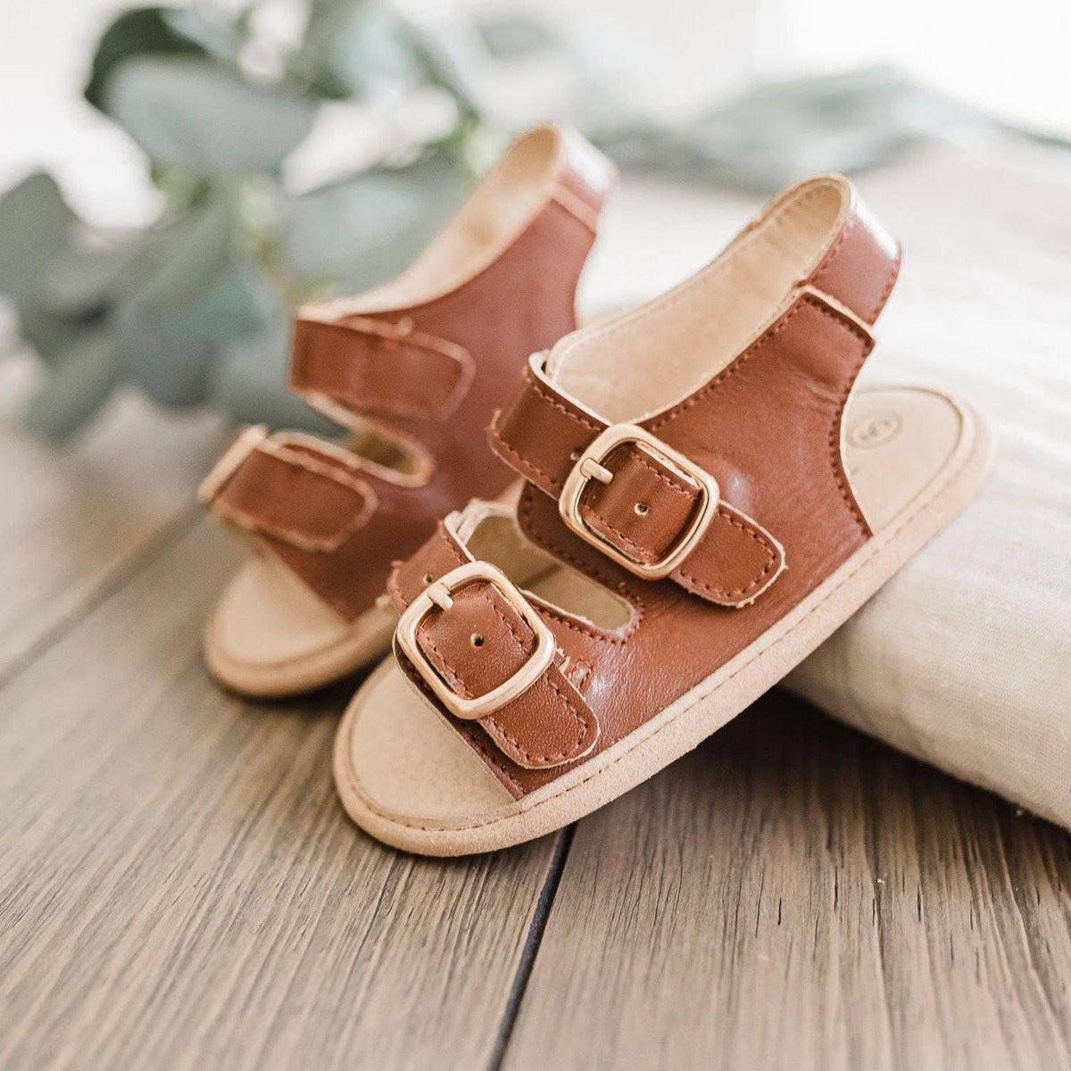 Little Love Bug Co. The Charley organic baby moccasins
