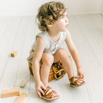 Little Love Bug Co. The Charley organic baby moccasins.