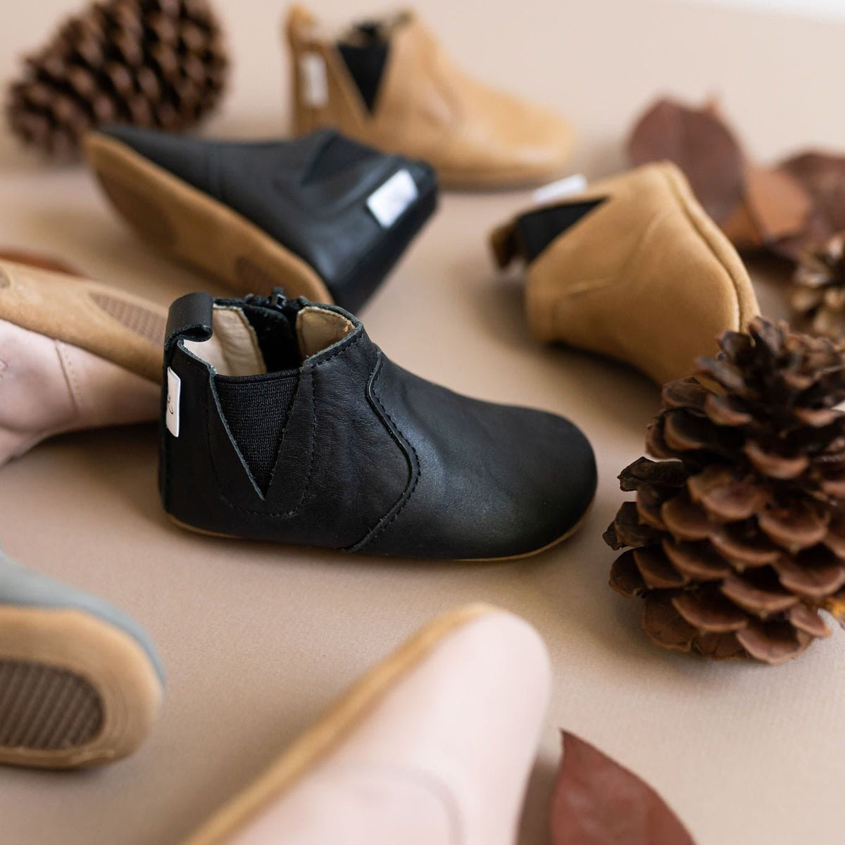 Genuine Leather Boot, The Chelsea by Little Love Bug Co.