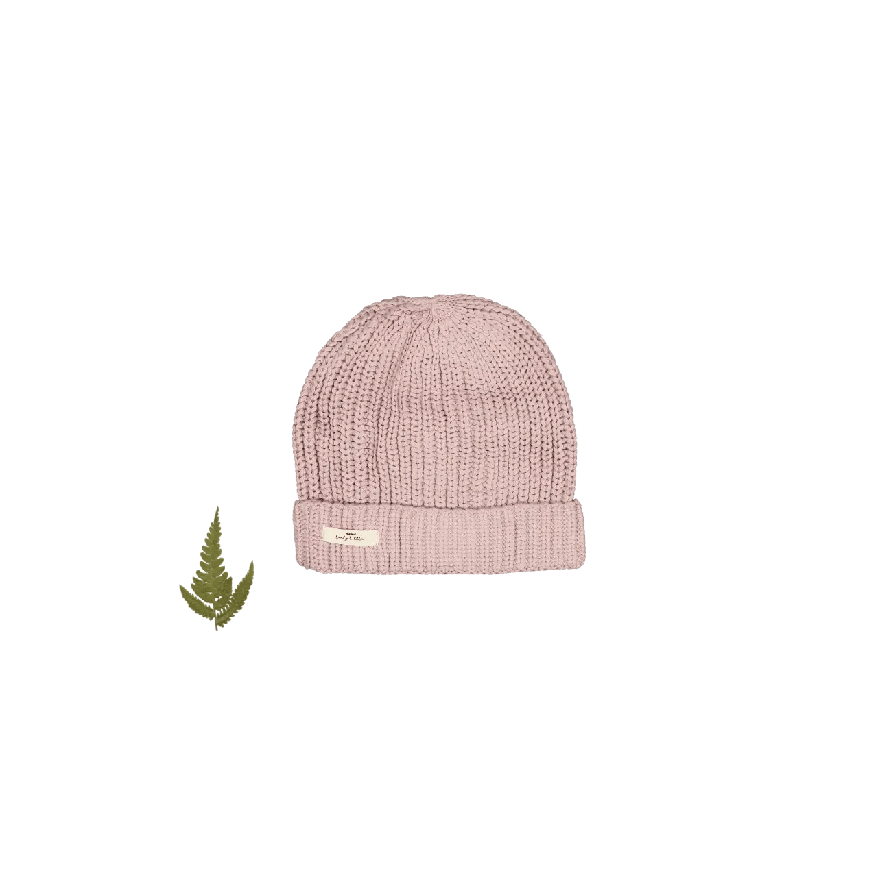 The Chunky Knit Hat - Mauve - Headgear, Knit cap, Woolen, Wool, Hat | Everetts Place