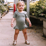 Little Love Bug Co. The Closed Toe Sandal. Soft, flexible baby toddler sandal.