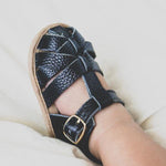 Little Love Bug Co. closed toe sandal for babies.