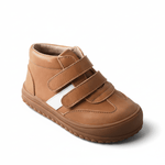 Little Love Bug Co. The Cole organic baby moccasins, soft tan leather.
