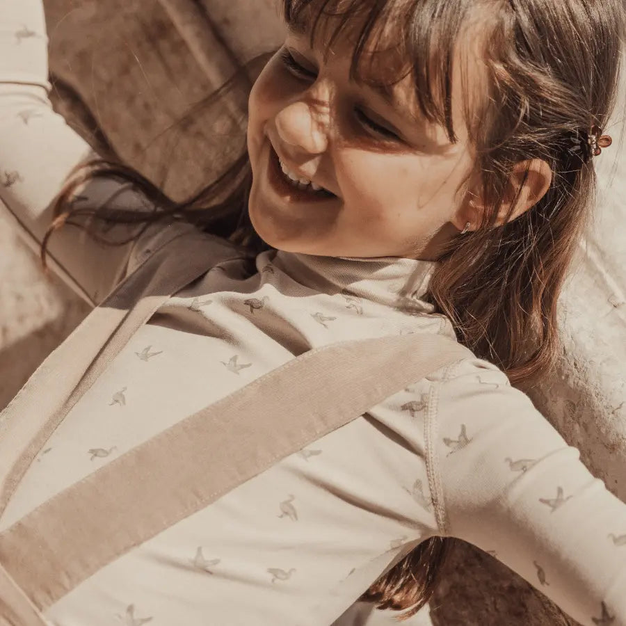 Lovely Littles The Corduroy Dress - Beige - 
