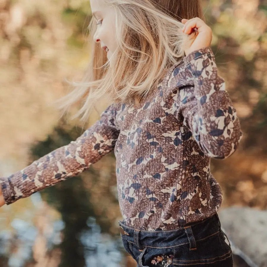 Lovely Littles The Corduroy Jacket - Flora - 