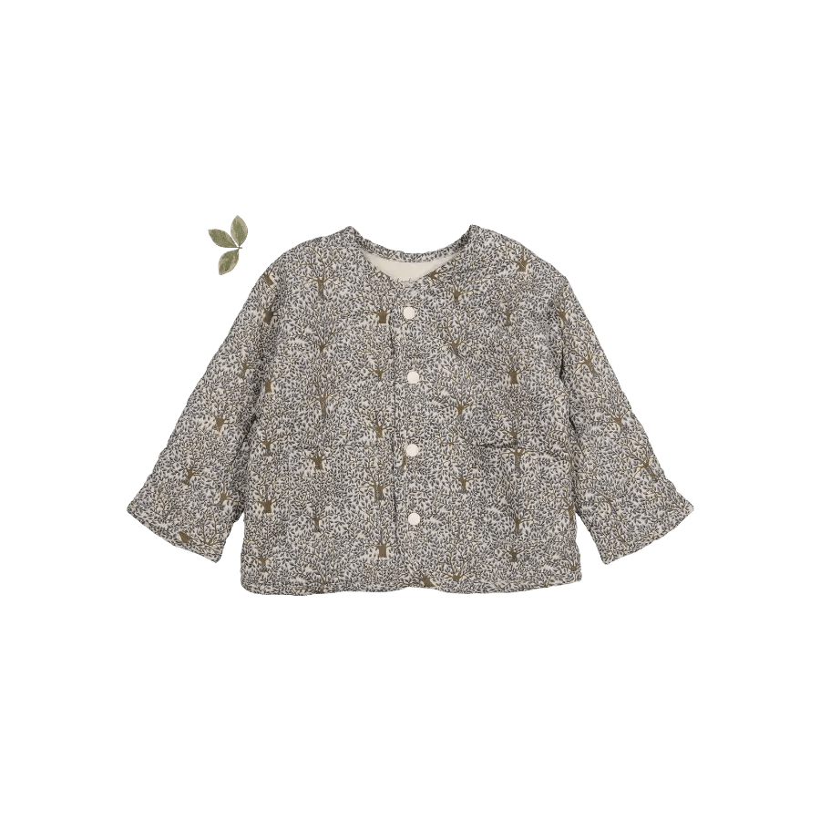 The Corduroy Jacket - Forest - Button, Clothes hanger, Woolen, Pattern, Cardigan | Everetts Place