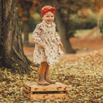 Little Love Bug Co. brown soft sole baby cowboy boots.