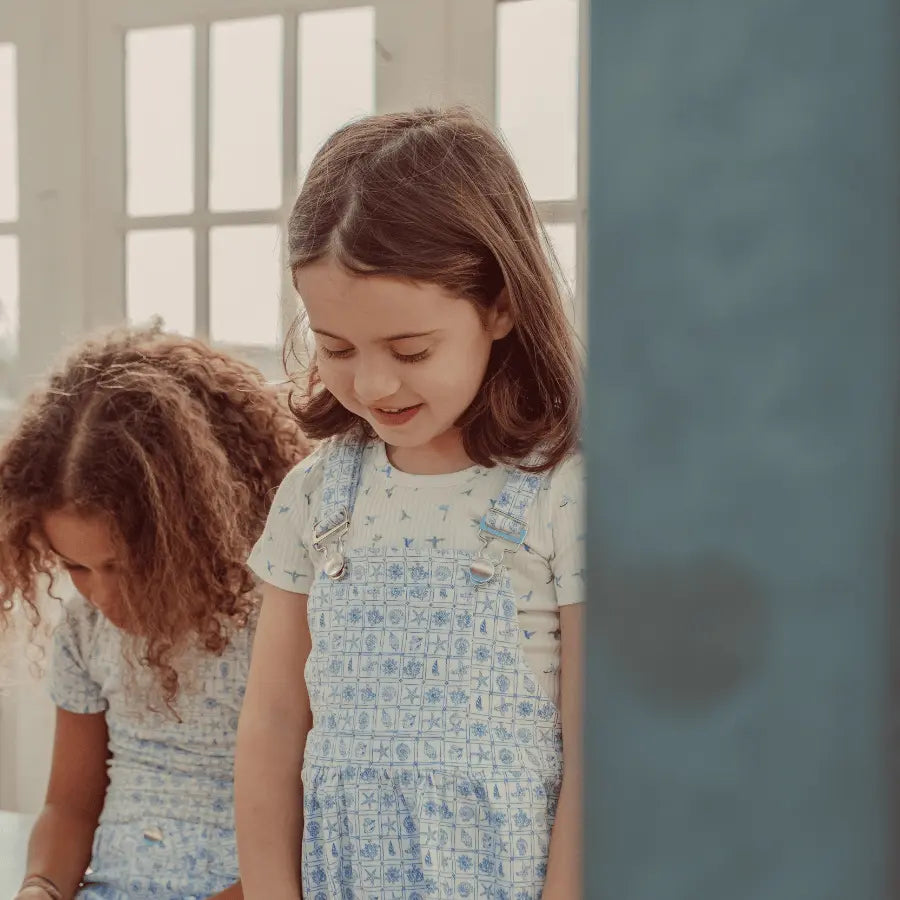 Lovely Littles The Denim Short - Hummingbird - 