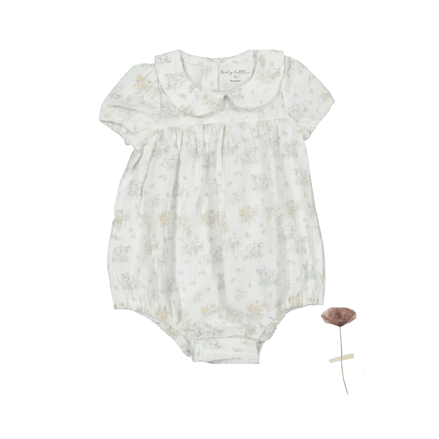 The Dressy Romper - Amelia - Baby & Toddler Clothing, One-piece garment, Infant bodysuit, Embellishment, Clothing | Everetts Place