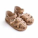 Little Love Bug Co. The Ella baby sandal, soft and flexible.